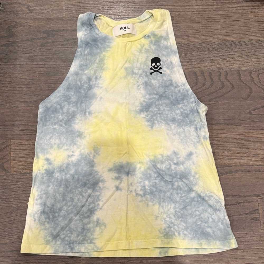 SoulCycle Tie-Dye Tank Top
